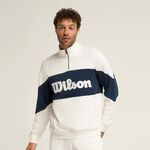 Abbigliamento Da Tennis Wilson M Parkside Half-Zip Slate Blue