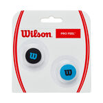 Accessori per racchette Wilson Wilson Ultra Pro Feel Ultra Antivibrazioni Confezione Da 2-Nero,Blu
