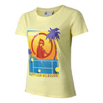 Abbigliamento Quiet Please Quiet Please Happy Slam Maglietta Donna-Giallo,Multicolore