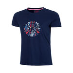 Abbigliamento BIDI BADU BIDI BADU New York 2024 Chill Maglietta Ragazze - blu scuro, rosso
