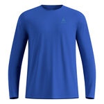 Abbigliamento Odlo Odlo Zeroweight Chill-Tec Camicia da corsa Uomini-blu