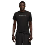 Abbigliamento Puma Puma Run Club Graphic Camicia Da Corsa Uomini-Nero
