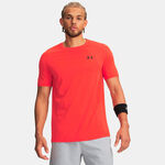 Abbigliamento Under Armour Under Armour Vanish Seamless Maglietta Uomini-rosso, nero
