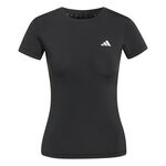 Abbigliamento da tennis adidas adidas Power Essentials Maglietta Donna-nero
