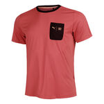 Abbigliamento Puma Puma First Mile Camicia Da Corsa Uomini-Rosso