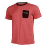 First Mile Camicia Da Corsa Uomini-Rosso