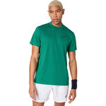 Abbigliamento ASICS ASICS Court Maglietta Uomini-Verde