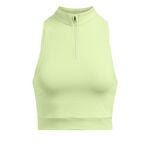Abbigliamento Under Armour Under Armour Run Anywhere Crop Camicia Da Corsa Donna-Verde