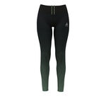 Abbigliamento Odlo Odlo Print Calzamaglia Donna-Nero,Verde