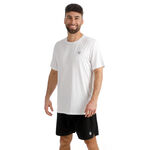Abbigliamento da tennis BIDI BADU BIDI BADU Crew 2.0 Maglietta Uomini-bianco