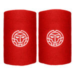 Abbigliamento da tennis BIDI BADU BIDI BADU Cody Code Move Polsino anti sudore Unisex - rosso, bianco