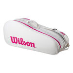 Borse Da Tennis Wilson ADVANTAGE 2025 6PK RACKET BAG OFFWHI/Pk