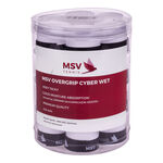 Overgrip MSV MSV Cyber Wet Confezione Da 24-Bianco