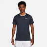 Court Dri-Fit Advantage Maglietta Uomini-Blu Scuro