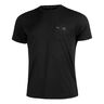 First Mile Camicia Da Corsa Uomini-Nero