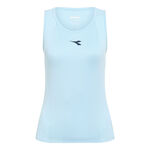 Abbigliamento Diadora Diadora L. Icon Canottiera Donna-Blu Chiaro