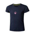 Abbigliamento Quiet Please Quiet Please Retriever Maglietta Ragazze-Blu Scuro,Rosa