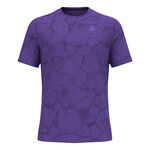 Abbigliamento Odlo Odlo Zeroweight Engineered Chill-Tec Camicia da corsa Uomini - viola, 