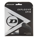 Dunlop Dunlop Explosive Spin Set Di Corde 12m-Nero