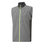 Abbigliamento Puma Puma Cloudspun Warm Label Padded Vest Gilet da corsa Uomini - grigio, nero