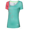 Amari Tech Round-Neck Maglietta Donna-Mint,Corallo
