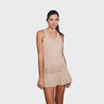 Basica Canottiera Donna - beige, 