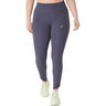 Nagino Run Adjustable Calzamaglia da corsa Donna-grigio-blu