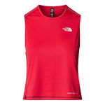 Abbigliamento The North Face The North Face Sunriser Camicia Da Corsa Donna-Rosso