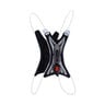 Led Vest Spider USB Sistema Luminoso-Rosso