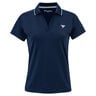 W. TEAM TECH POLOWHITE Polo Donna-blu scuro