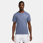 Abbigliamento Nike Nike Court Dri-Fit Advantage Maglietta Uomini-Grigio-blu