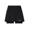 Club Basic Gonna Ragazze-Nero,Argento