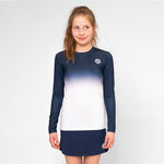 Abbigliamento BIDI BADU BIDI BADU Crew Gradiant Manica Lunga Ragazze-Blu Scuro,Bianco