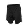 Tech Vent 2in1 Pantaloncini Uomini-Nero