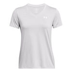 Abbigliamento Under Armour Under Armour Tech Twist Maglietta Donna-Grigio