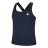 Serve & Volley Canottiera Donna-blu scuro