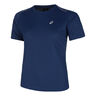 Road Camicia Da Corsa Donna-Blu Scuro