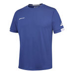 Abbigliamento Babolat Babolat Play Crew Neck Maglietta Ragazzi - blu, 