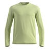Essential Seamless Crew Neck Manica lunga Uomini-lime