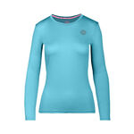 Abbigliamento BIDI BADU BIDI BADU Mina Tech Roundneck Manica lunga Ragazze - blu chiaro, 