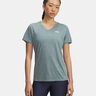 Tech Twist Maglietta Donna - grigio-blu, 