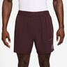 Court Dri-FIT Advantage 6in Pantaloncini Uomini - rosso scuro, bianco