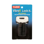Accessori per racchette Tourna Tourna Vibrex Lock Antivibrazioni Confezione Da 2-Nero