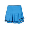 Long Pleat Tier Skirt