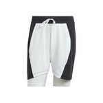 Abbigliamento adidas adidas Short & Set 6in Pantaloncini Uomini-Bianco,Nero