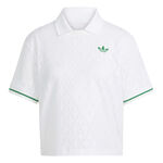 Abbigliamento adidas adidas Pro Polo Donna-Bianco