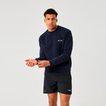 Abbigliamento da tennis Bj&ouml;rn Borg Bj&ouml;rn Borg Borg Classic Print Felpa Uomini - blu scuro