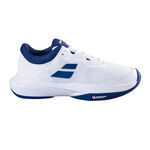 Scarpe da tennis Babolat Babolat SFX 4 Scarpa Per Terra Rossa Uomini-Bianco,Blu Scuro