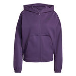 Abbigliamento adidas adidas Fit SL Full-Zip Felpa Donna-viola