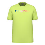Abbigliamento HEAD HEAD Rainbow Maglietta Uomini-Lime